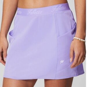 Fabletics Light Purple Lilac Lavender Sport Skort with pockets size small
